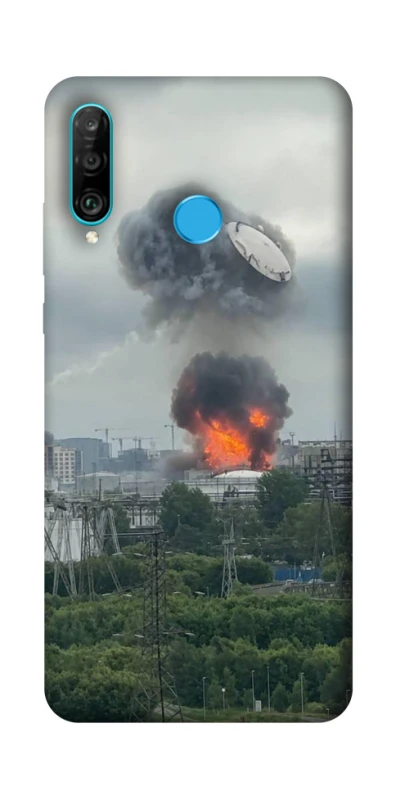 Чохол на Huawei P30 lite Moscow never sleeps ver.4 фото 1 з 1