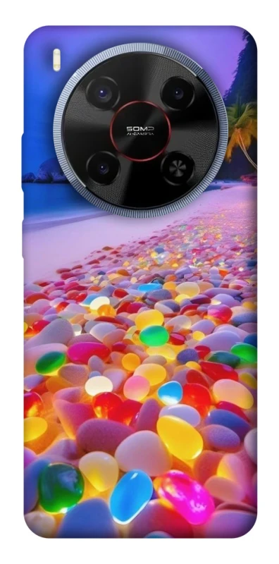 Чохол на ZTE Blade V70 Max Каміння світиться на березі фото 1 з 1