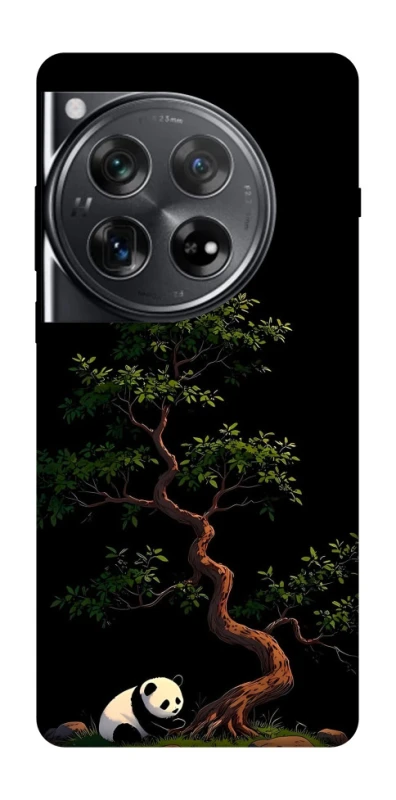 Чохол на OnePlus 12 Panda and tree фото 1 з 1