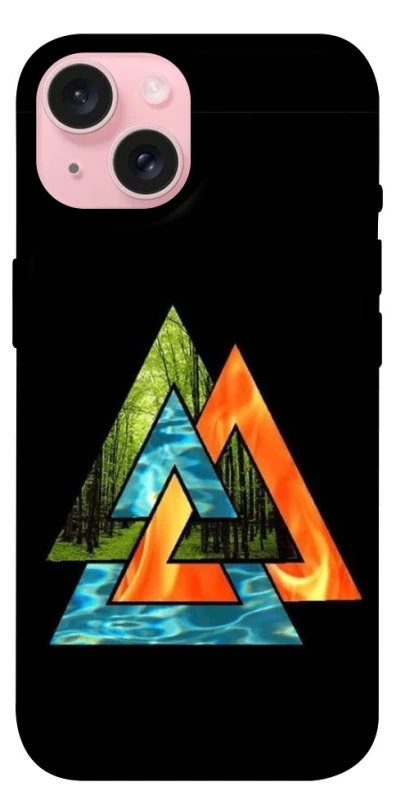 Чехол на Apple iPhone 15 (6.1") Валькнут v4 фото 1 из 1