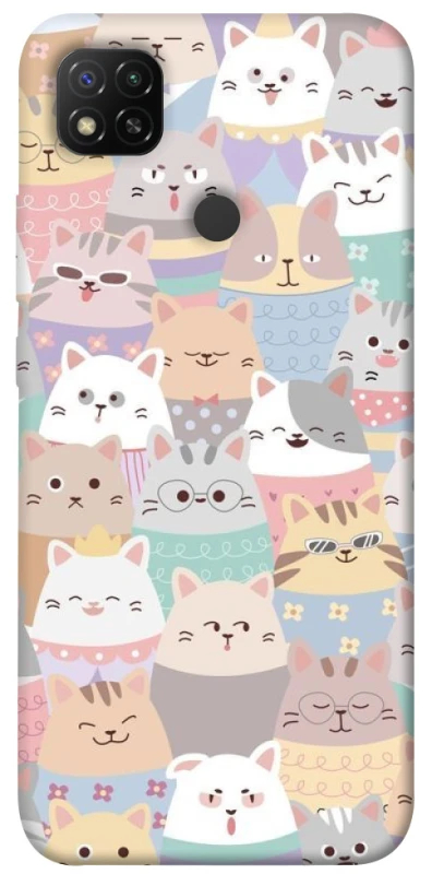 Чохол на Xiaomi Redmi 9C Funny Kittens ver.2 фото 1 з 1