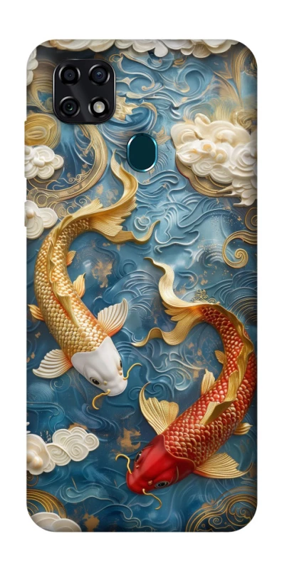 Чехол на ZTE Blade 20 Smart Koi carp фото 1 из 1
