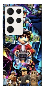 Чехол на Samsung Galaxy S23 Ultra Roblox collage ver.4 фото 1 из 1