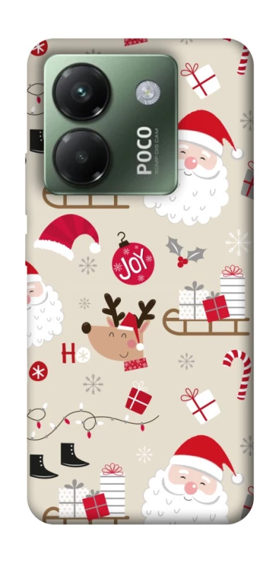 Чехол на Xiaomi Poco M7 pro 5G Новогодний v1 фото 1 из 1