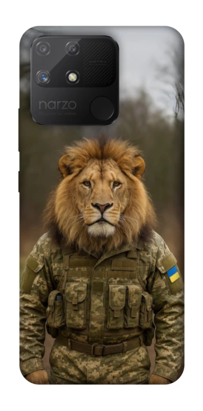 Чохол на Realme Narzo 50A Лев захисник фото 1 з 1