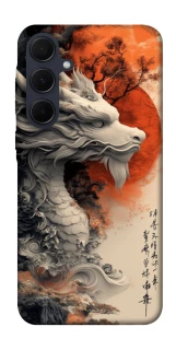 Чехол на Samsung Galaxy A55 white dragon фото 1 из 1