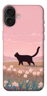 Чохол на Apple iPhone 16 Plus cat on a field фото 1 з 1