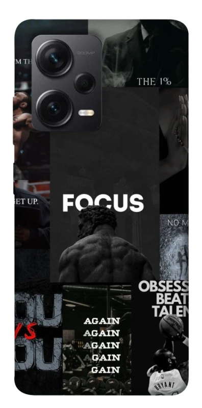 Чехол на Xiaomi Redmi Note 12 Pro+ 5G Focus collage фото 1 из 1