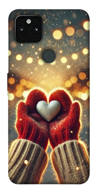 Чехол на Google Pixel 5A Heart in hand фото 1 из 1