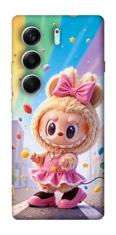 Чехол на Tecno Camon 40 Pro Labubu rainbow фото 1 из 1