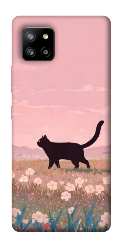 Чохол на Samsung Galaxy A42 5G cat on a field фото 1 з 1