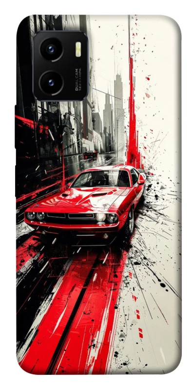 Чохол на Vivo Y15s Painted Mustang фото 1 з 1