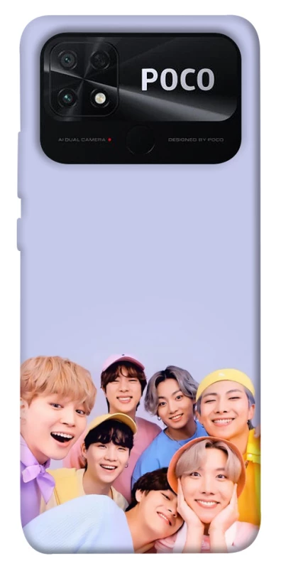 Чехол на Xiaomi Poco C40 BTS v6 фото 1 из 1