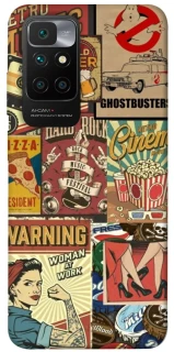 Чохол на Xiaomi Redmi 10 Retro collage ver.2 фото 1 з 1