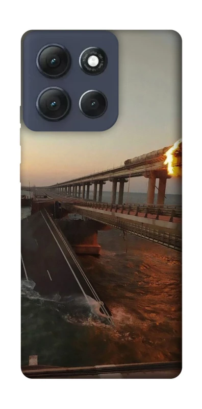 Чохол на Motorola Moto G86 Power Кримський міст втомився фото 1 з 1