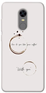 Чехол на Xiaomi Redmi 5 Plus / Redmi Note 5 (Single Camera) Coffee with you фото 1 из 1