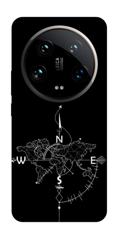 Чехол на Xiaomi 14 Ultra Travel Map фото 1 Чехол на Xiaomi 14 Ultra Travel Map фото 1 из 1
