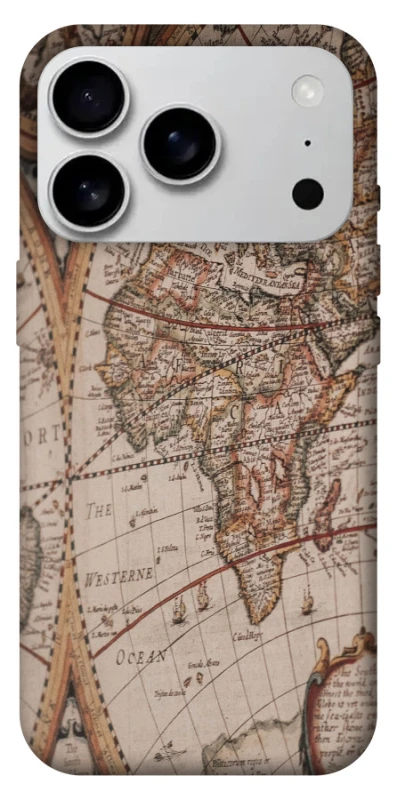 Чохол на Apple iPhone 17 Pro Max (6.9") Карта подорожей фото 1 з 1