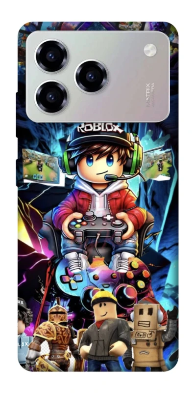 Чохол на ZTE Blade A76 Roblox collage ver.4 фото 1 з 1