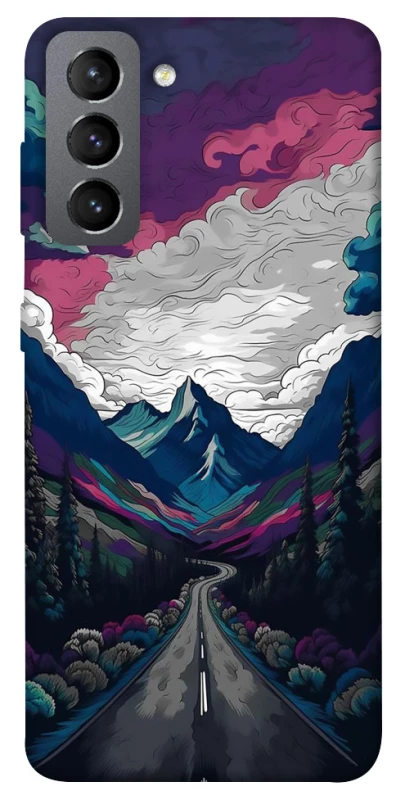 Чехол на Samsung Galaxy S21 FE Нарисованные горы фото 1 из 1