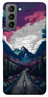 Чехол на Samsung Galaxy S21 FE Нарисованные горы фото 1 из 1