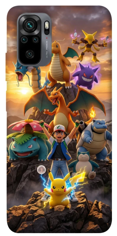 Чехол на Xiaomi Redmi Note 10 / Note 10s Pokemon фото 1 из 1