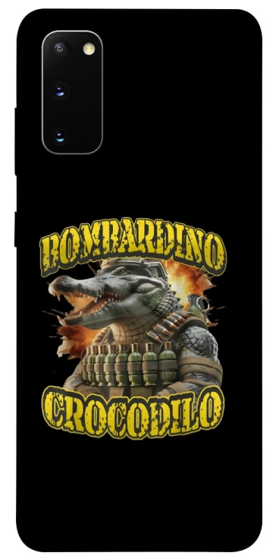 Чохол на Samsung Galaxy S20 Bombardino Crocodilo фото 1 з 1