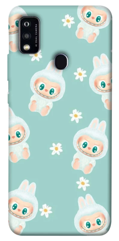 Чохол на ZTE Blade A51 Labubu Green фото 1 з 1