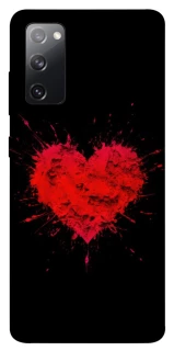 Чехол на Samsung Galaxy S20 FE Splash heart фото 1 из 1