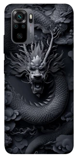 Чехол на Xiaomi Redmi Note 10 / Note 10s black dragon фото 1 из 1