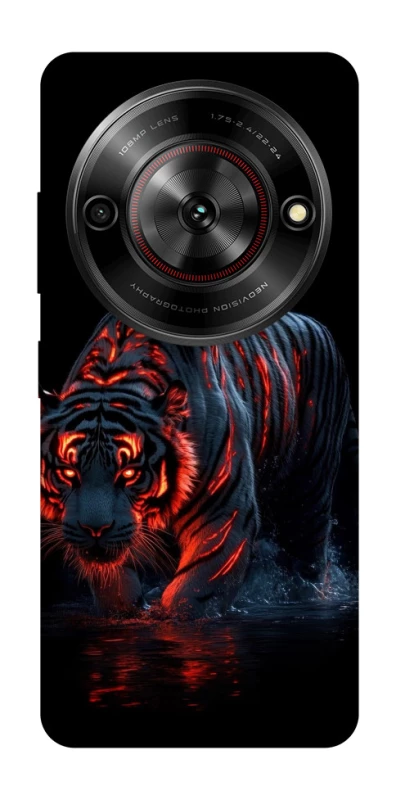 Чохол на ZTE Nubia Focus fire tiger фото 1 з 1