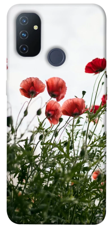 Чехол на OnePlus Nord N100 Поле маков фото 1 из 1