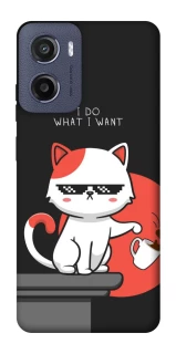 Чохол на Motorola Moto G05 I do what i wont фото 1 з 1