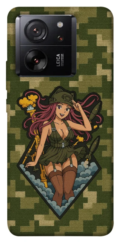 Чохол на Xiaomi 13T Pro Military Waifu фото 1 з 1