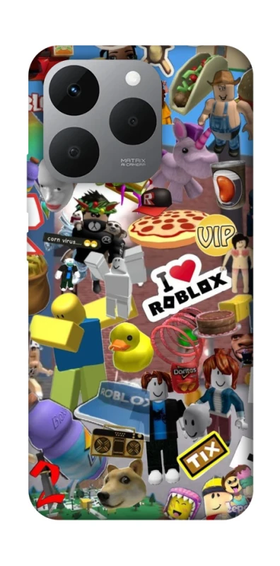 Чохол на Realme 15T Roblox collage ver.5 фото 1 з 1