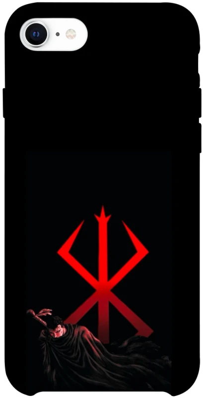 Чохол на Apple iPhone SE (2020) Berserk Red Logo фото 1 з 1