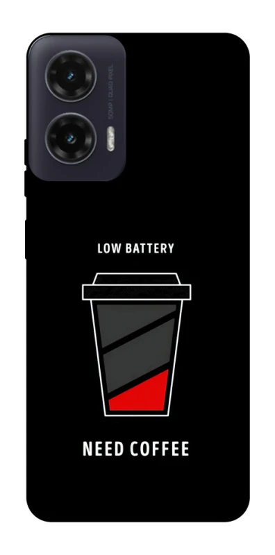 Чохол на Motorola Moto G35 Low battery фото 1 з 1