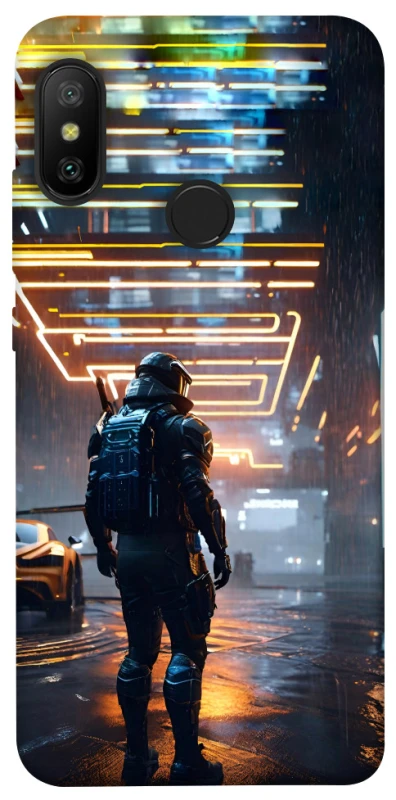 Чохол на Xiaomi Mi A2 Lite / Xiaomi Redmi 6 Pro Cyber character фото 1 з 1