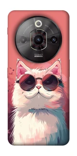 Чохол на ZTE Nubia Focus Pro Сat with glasses фото 1 з 1