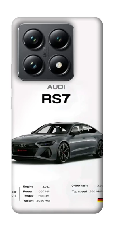 Чохол на Xiaomi 14T Pro Audi RS7 фото 1 з 1