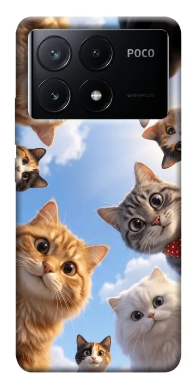 Чехол на Xiaomi Poco X6 Cats фото 1 из 1