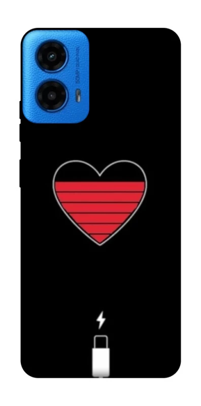 Чохол на Motorola Moto G45 Charge your heart фото 1 з 1