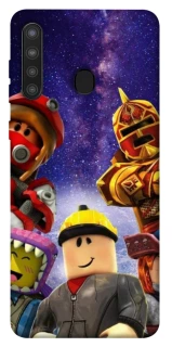 Чехол на Samsung Galaxy A21 Roblox galaxy warriors фото 1 из 1