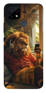 Чехол на Realme C25Y Лев v2 фото 1 из 1