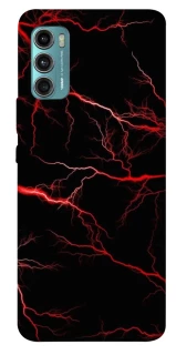 Чехол на Motorola Moto G60 Красная молния фото 1 из 1