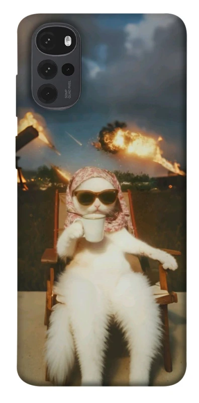 Чехол на Motorola Moto G22 Exploding Kittens ver.1 фото 1 из 1