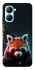 Чехол на Realme C33 Cyber Red Panda фото 1 из 1