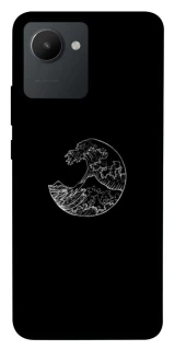 Чохол на Realme C30 Black tsunami фото 1 з 1