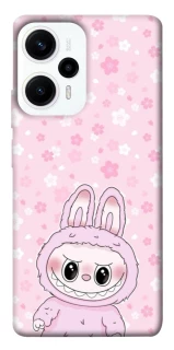 Чохол на Xiaomi Poco F5 / Note 12 Turbo Pink Labubu фото 1 з 1