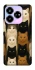 Чехол на ZTE Nubia V60 Colorful Cat Collage фото 1 Чехол на ZTE Nubia V60 Colorful Cat Collage фото 1 из 1